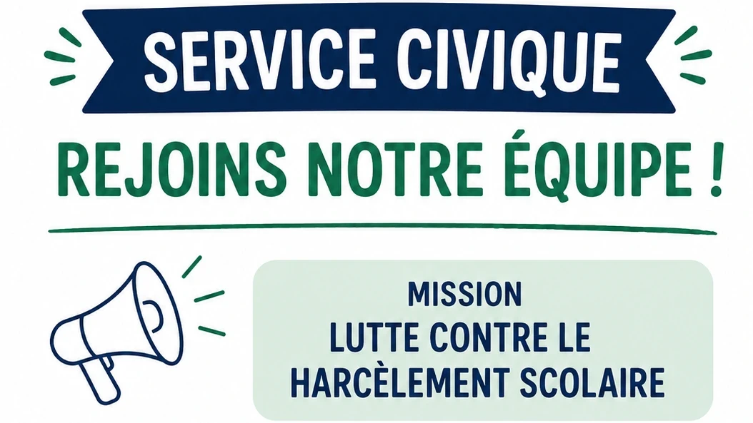 Offre de Service Civique : Lutte contre le harcèlement scolaire à l'école Val de Taude