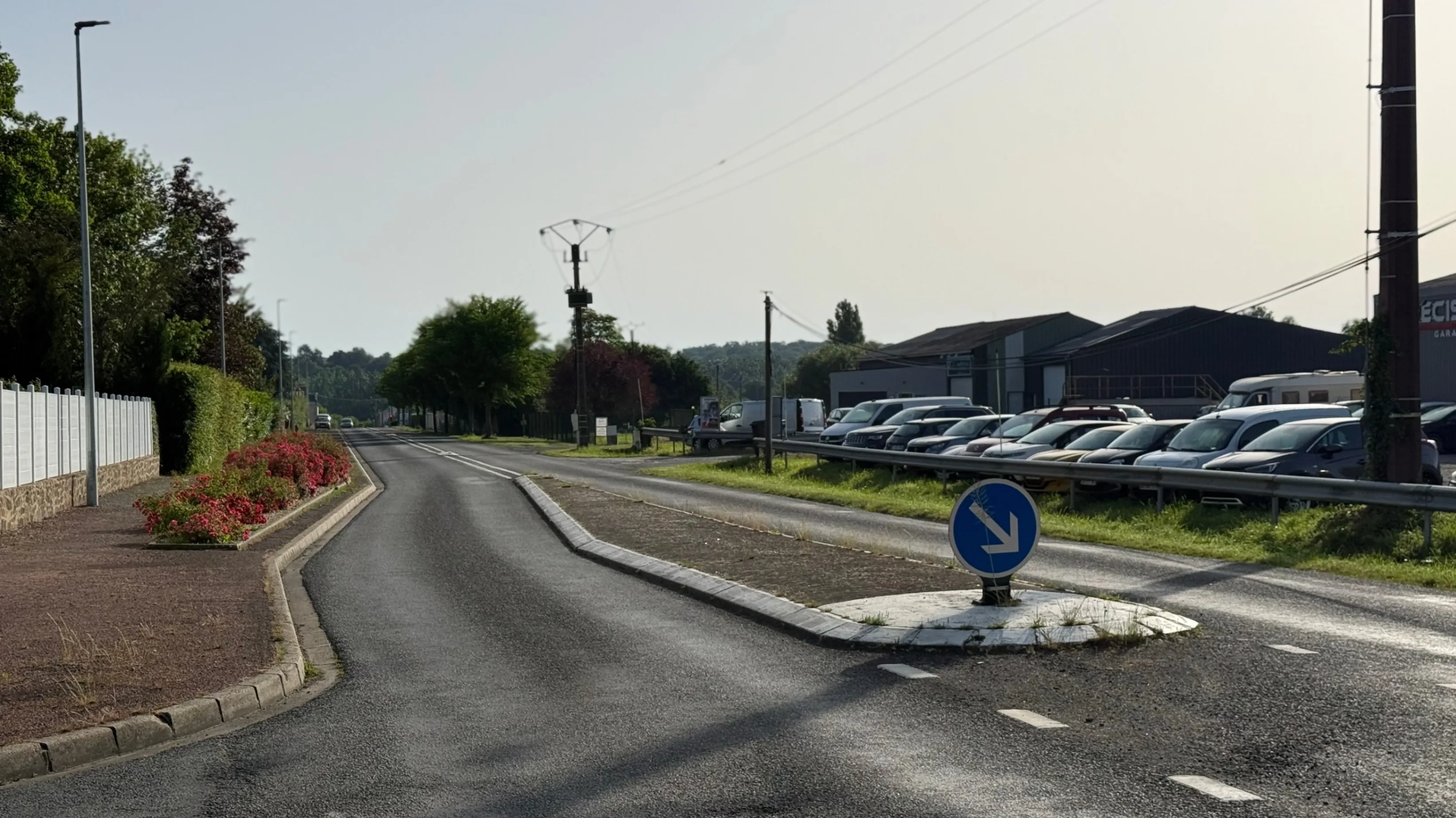 Travaux GRDF sur la D309 : Fin de la traversée du bourg et calendrier de reprise