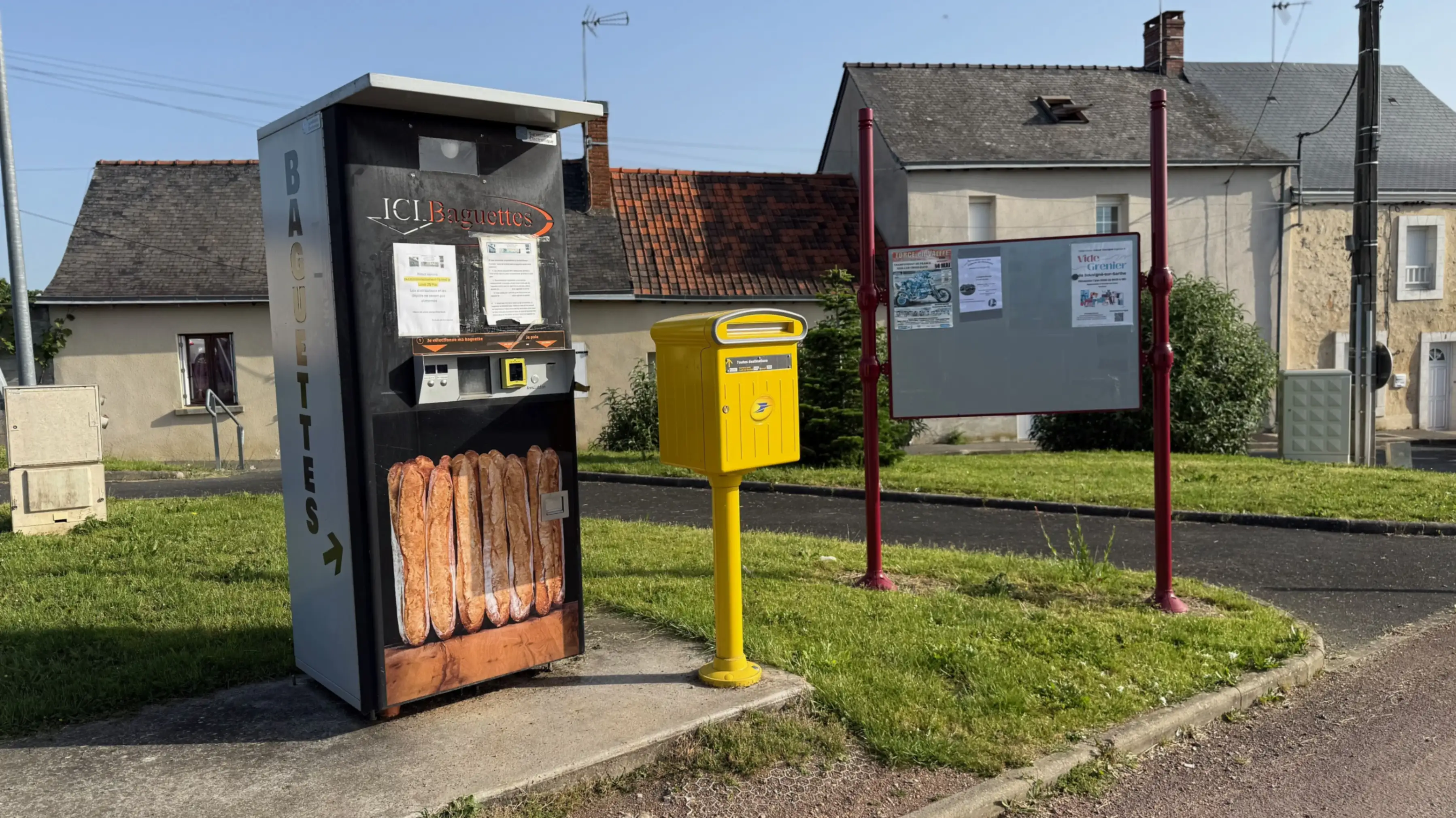 Indisponibilité temporaire du distributeur de pain